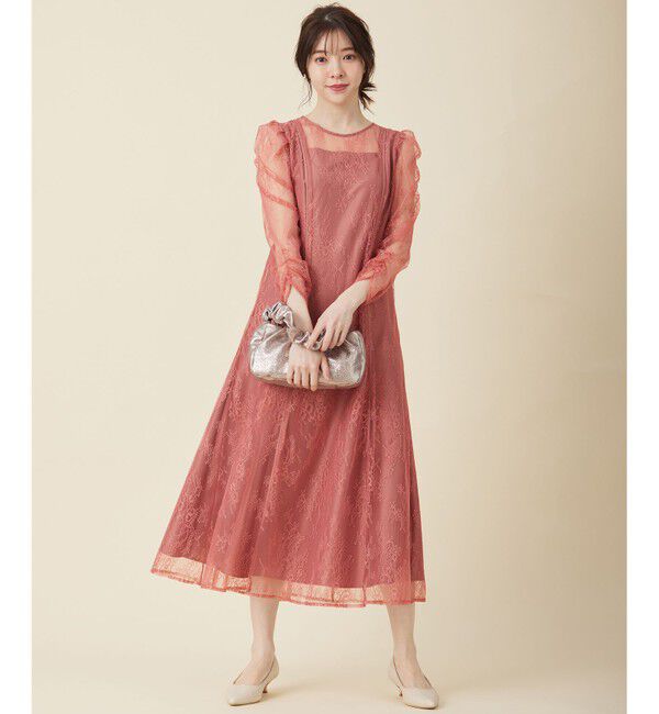 any SiS「【Lily Calin】クラシックナローレース ドレス」|ドレス|