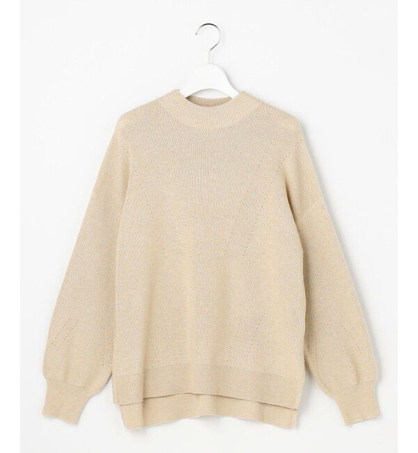 ANY SIS「CICA加工 ビューティ畔ボトルネック ニット」|ニット・セーター|