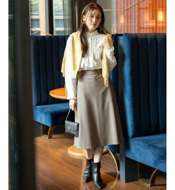 ANY SIS「CICA加工 ビューティ畔ボトルネック ニット」|ニット・セーター|