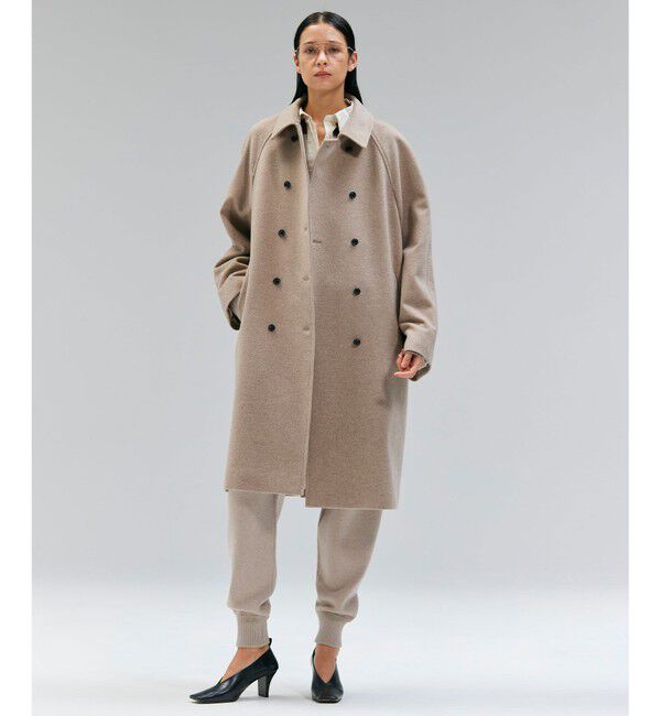 BEIGE,「【洗える】TAFT / コットンカシミヤトラウザーパンツ」|その他|