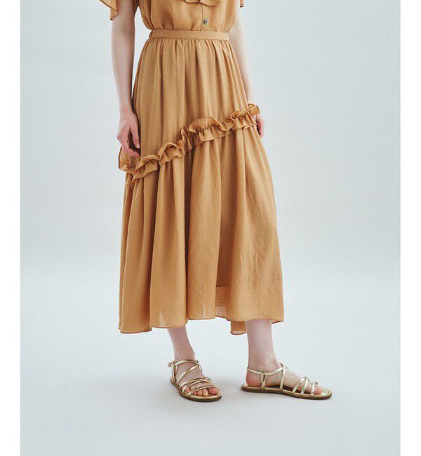 Grace Class「シアーフリルティアードスカート」|スカート|