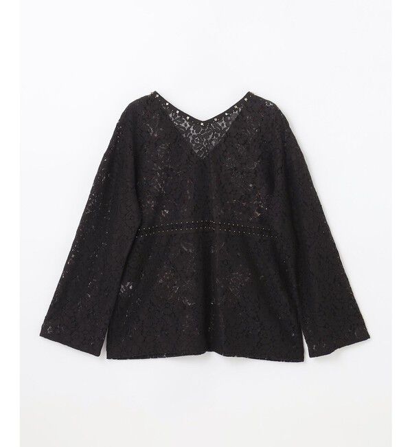 GRACE CONTINENTAL「レース刺繍トップ」|シャツ・ブラウス|