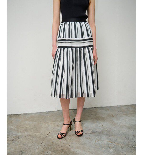 Grace Class「マルチシアーストライプスカート」|スカート|