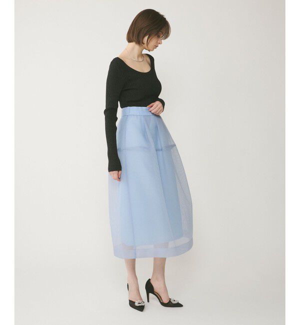  「ハイゲージラメニットトップ」|ニット・セーター|