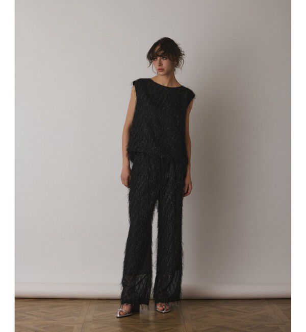  「フリンジワンタックパンツ」|その他|