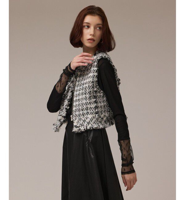 Diagram「コンパクトツイードベスト」|ベスト・ジレ|