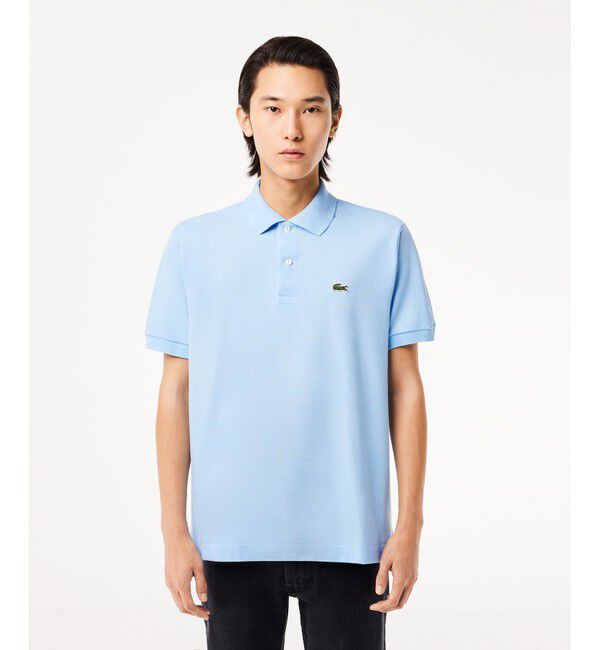 LACOSTE「『Ｌ.12.12』定番半袖ポロシャツ」|ポロシャツ|サックスブルー