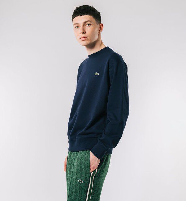 LACOSTE「プレミアムスウェットクルーネック トレーナー」|スウェット・ジャージ|