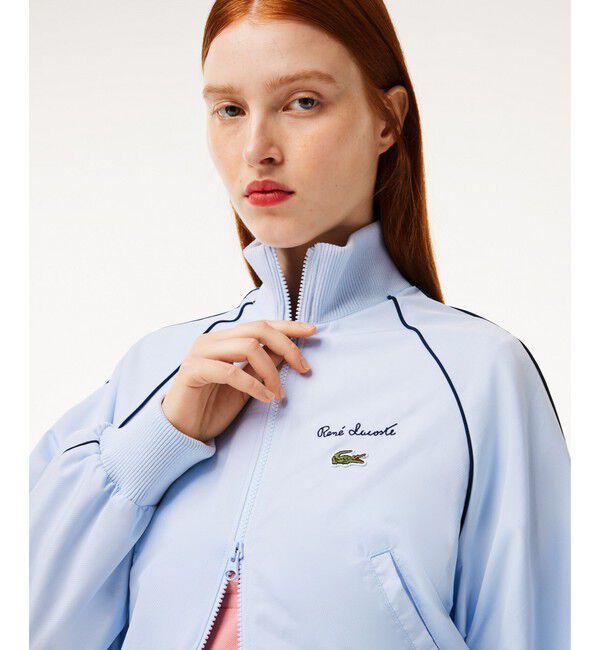 LACOSTE「ルネ・ラコステシグネチャートラックジャケット」|ブルゾン・スタジャン|