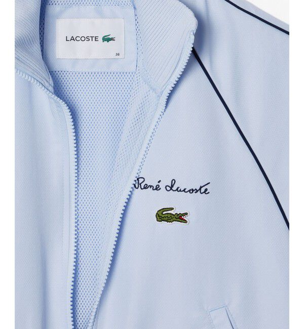 LACOSTE「ルネ・ラコステシグネチャートラックジャケット」|ブルゾン・スタジャン|