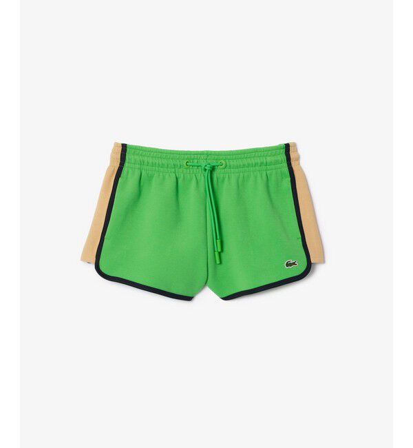 LACOSTE「サイド切り替え鹿の子地ショートパンツ」|その他|