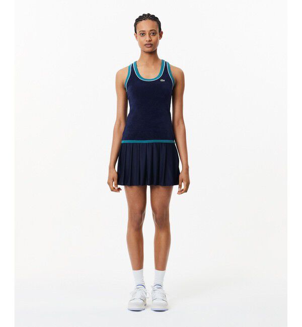 LACOSTE「パイル地トップステニスドレス」|ワンピース|