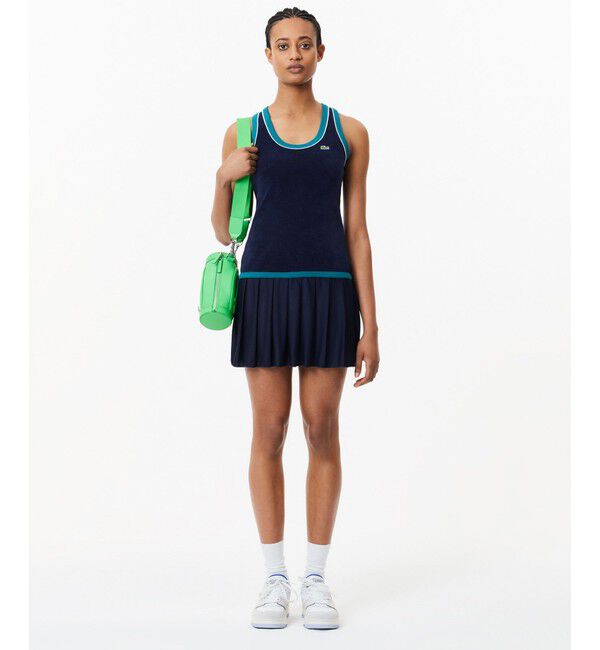 LACOSTE「パイル地トップステニスドレス」|ワンピース|