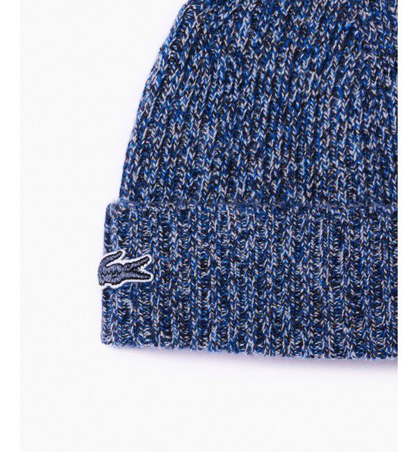 LACOSTE「メランジウールニットビーニー / ニットキャップ」|ニット帽|