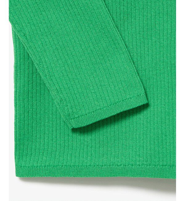 LACOSTE「UVカット クールマックスリブニットカーディガン」|カーディガン|