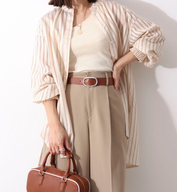 NOLLEY'S「【LEFIJE/レフィエ】別注カーブビックバックルベルト」|ベルト|