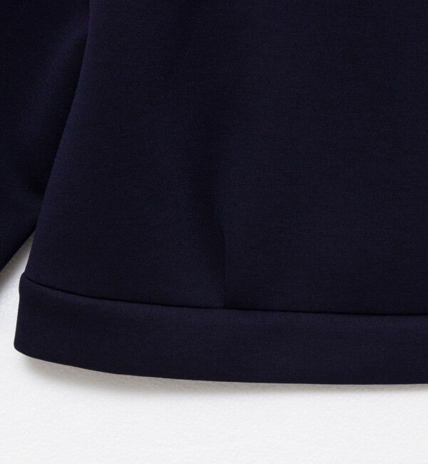 NOLLEY'S「ウォッシャブルエアボールクルーネックブルゾン」|ブルゾン・スタジャン|