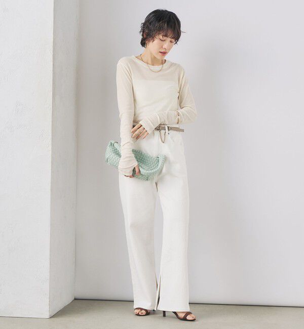 NOLLEY'S「MY STANDARD シアーロンT」|Tシャツ・カットソー|