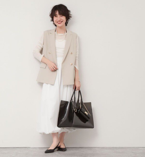 NOLLEY'S sophi「ウォッシャブルドライトロピカルジレ」|ベスト・ジレ|