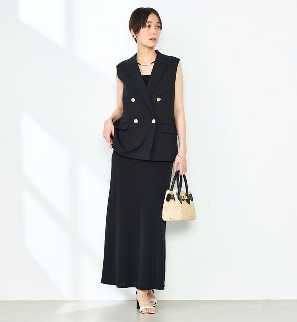 NOLLEY'S sophi「ウォッシャブルドライトロピカルジレ」|ベスト・ジレ|