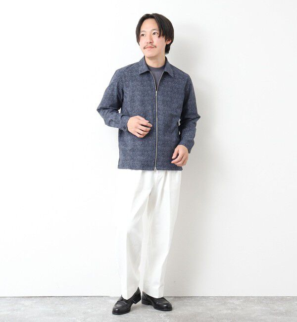 NOLLEY'S goodman「【COOL DOTS/クールドッツ】《吸水速乾》ジップシャツブルゾン 25SS」|ブルゾン・スタジャン|