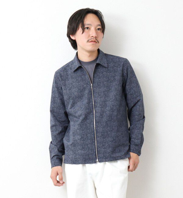 NOLLEY'S goodman「【COOL DOTS/クールドッツ】《吸水速乾》ジップシャツブルゾン 25SS」|ブルゾン・スタジャン|