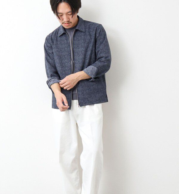 NOLLEY'S goodman「【COOL DOTS/クールドッツ】《吸水速乾》ジップシャツブルゾン 25SS」|ブルゾン・スタジャン|