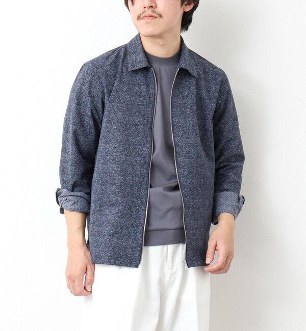 NOLLEY'S goodman「【COOL DOTS/クールドッツ】《吸水速乾》ジップシャツブルゾン 25SS」|ブルゾン・スタジャン|