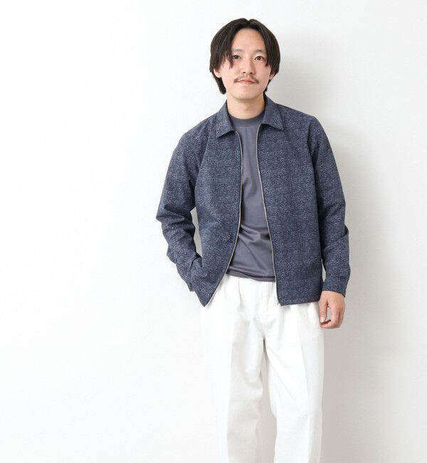 NOLLEY'S goodman「【COOL DOTS/クールドッツ】《吸水速乾》ジップシャツブルゾン 25SS」|ブルゾン・スタジャン|