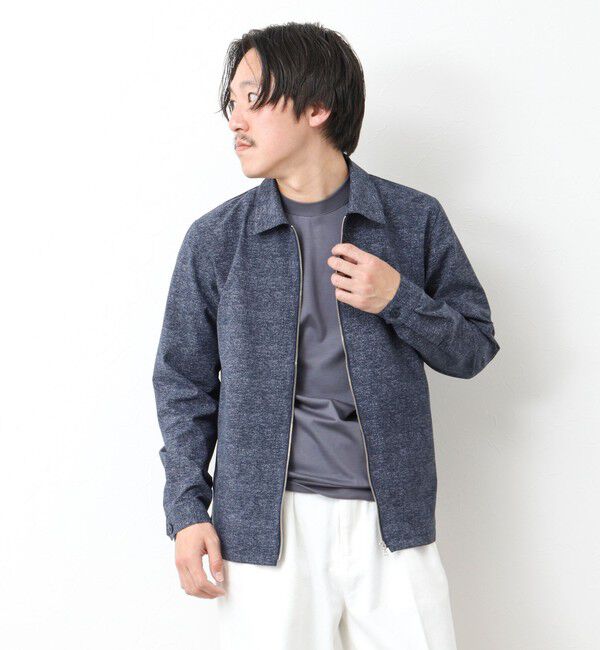 NOLLEY'S goodman「【COOL DOTS/クールドッツ】《吸水速乾》ジップシャツブルゾン 25SS」|ブルゾン・スタジャン|