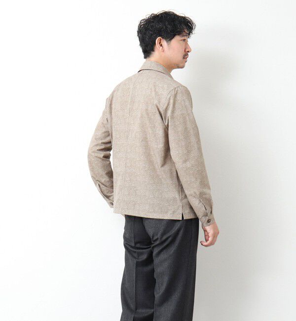 NOLLEY'S goodman「【COOL DOTS/クールドッツ】《吸水速乾》ジップシャツブルゾン 25SS」|ブルゾン・スタジャン|