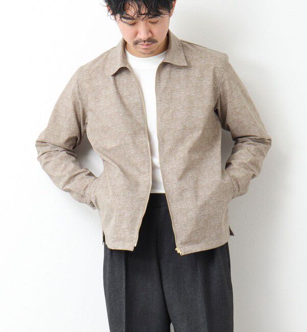 NOLLEY'S goodman「【COOL DOTS/クールドッツ】《吸水速乾》ジップシャツブルゾン 25SS」|ブルゾン・スタジャン|