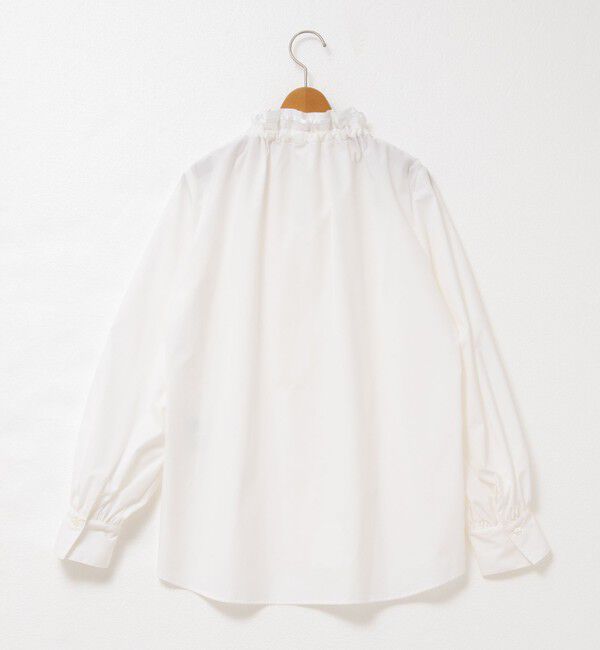 NOLLEY'S「衿フリルリボンブラウス」|シャツ・ブラウス|