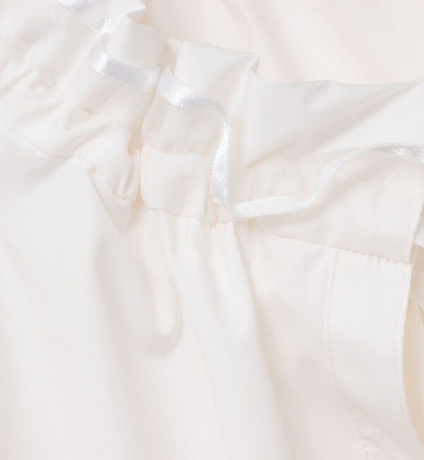 NOLLEY'S「衿フリルリボンブラウス」|シャツ・ブラウス|