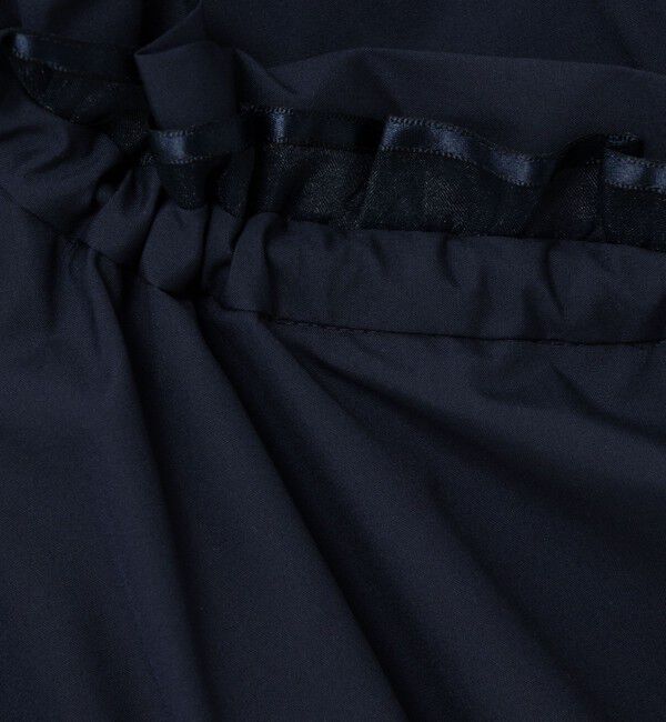 NOLLEY'S「衿フリルリボンブラウス」|シャツ・ブラウス|