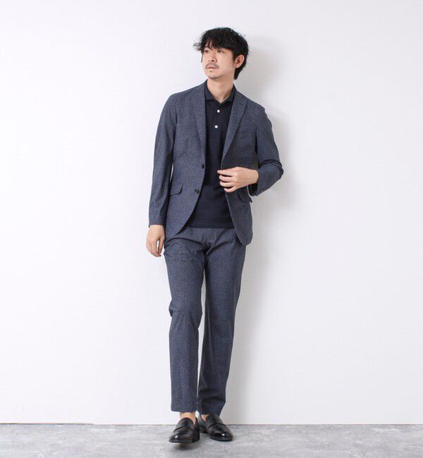 NOLLEY'S goodman「《ビジカジ/セットアップ対応》接触冷感4WAYストレッチジャケット 25SS」|テーラードジャケット|