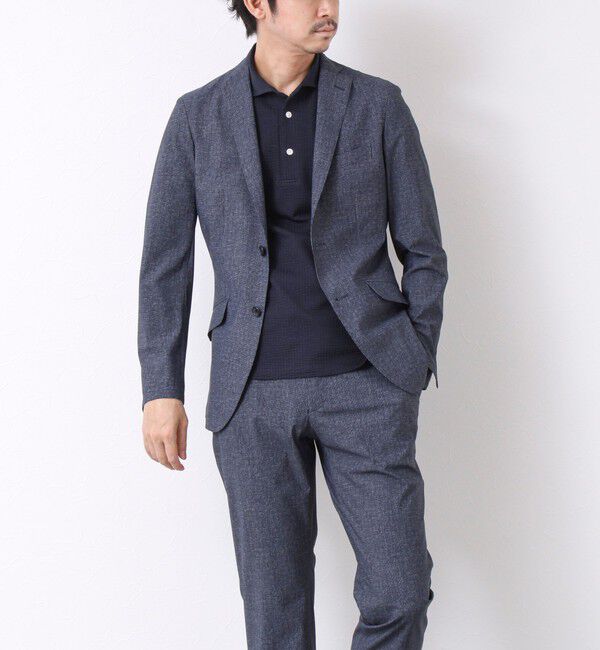 NOLLEY'S goodman「《ビジカジ/セットアップ対応》接触冷感4WAYストレッチジャケット 25SS」|テーラードジャケット|