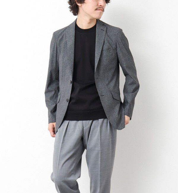 NOLLEY'S goodman「《ビジカジ/セットアップ対応》接触冷感4WAYストレッチジャケット 25SS」|テーラードジャケット|
