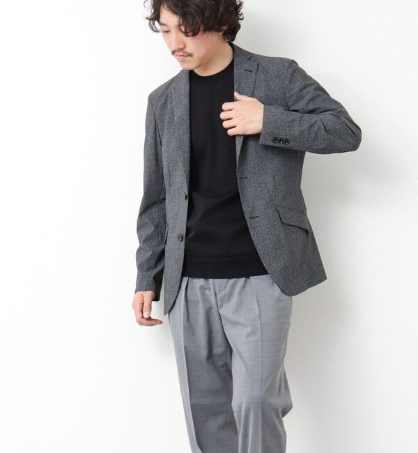 NOLLEY'S goodman「《ビジカジ/セットアップ対応》接触冷感4WAYストレッチジャケット 25SS」|テーラードジャケット|