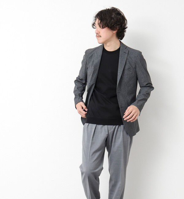 NOLLEY'S goodman「《ビジカジ/セットアップ対応》接触冷感4WAYストレッチジャケット 25SS」|テーラードジャケット|