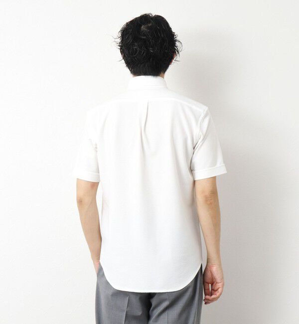 NOLLEY'S goodman「《ビジカジ対応》吸水速乾 360&deg;ストレッチ トリコットST テープBD 25SS」|シャツ・ブラウス|