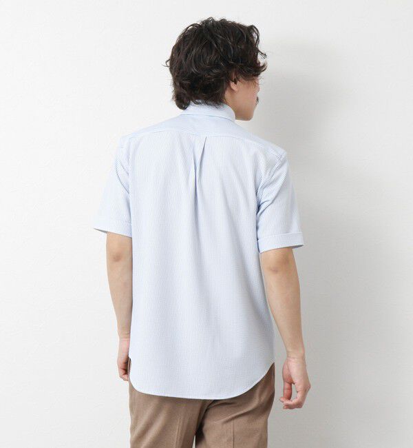 NOLLEY'S goodman「《ビジカジ対応》吸水速乾 360&deg;ストレッチ トリコットST テープBD 25SS」|シャツ・ブラウス|