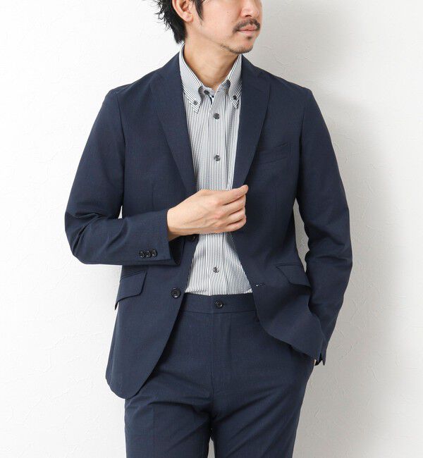 NOLLEY'S goodman「《ビジカジ対応》吸水速乾 360&deg;ストレッチ トリコットST テープBD 25SS」|シャツ・ブラウス|