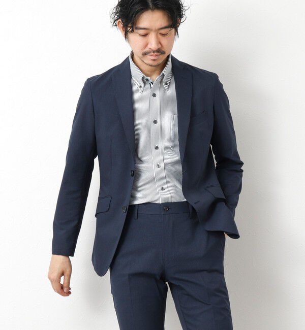 NOLLEY'S goodman「《ビジカジ対応》吸水速乾 360&deg;ストレッチ トリコットST テープBD 25SS」|シャツ・ブラウス|