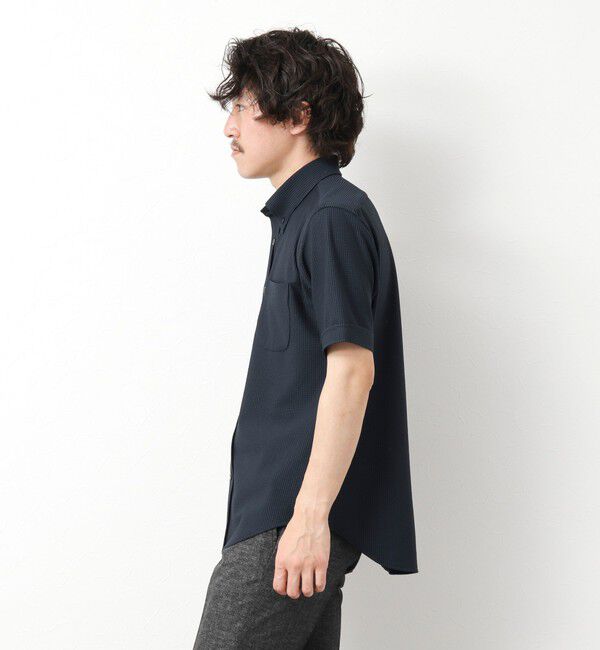 NOLLEY'S goodman「《ビジカジ対応》吸水速乾 360&deg;ストレッチ トリコットST テープBD 25SS」|シャツ・ブラウス|