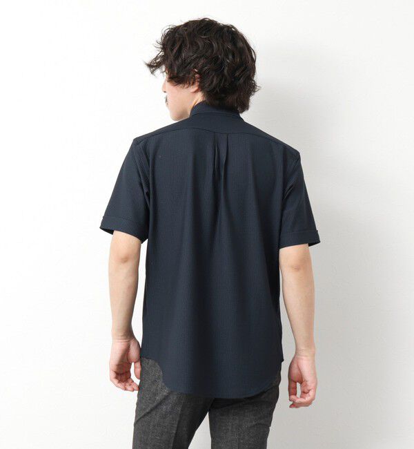 NOLLEY'S goodman「《ビジカジ対応》吸水速乾 360&deg;ストレッチ トリコットST テープBD 25SS」|シャツ・ブラウス|