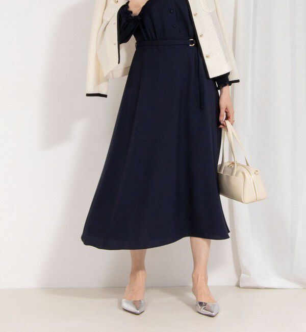 NOLLEY'S sophi「ウォッシャブルジョーゼットフレアワンピース」|ワンピース|