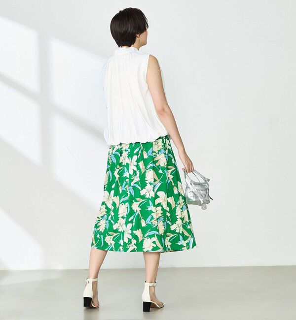 NOLLEY'S「《セットアップ対応》リンクルタイプライターバルーンブラウス」|シャツ・ブラウス|