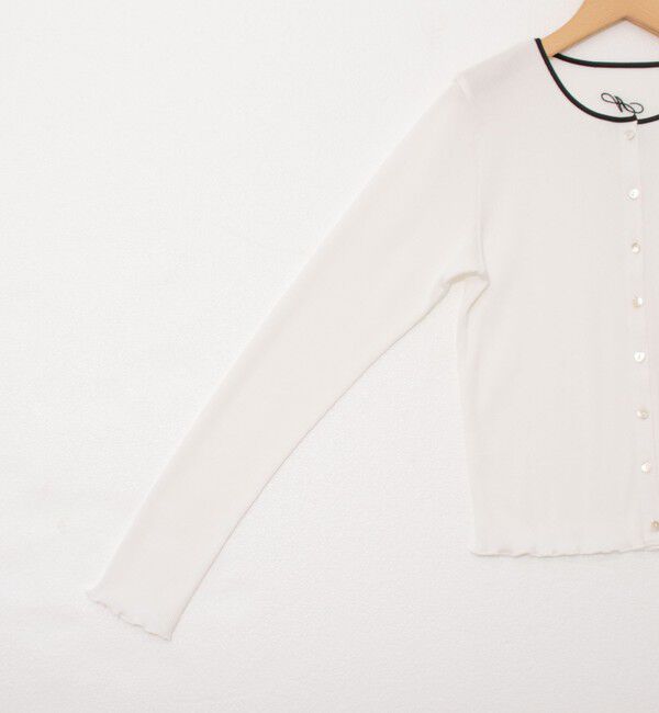 NOLLEY'S「《手洗い可能》テレコカーディガン」|カーディガン|