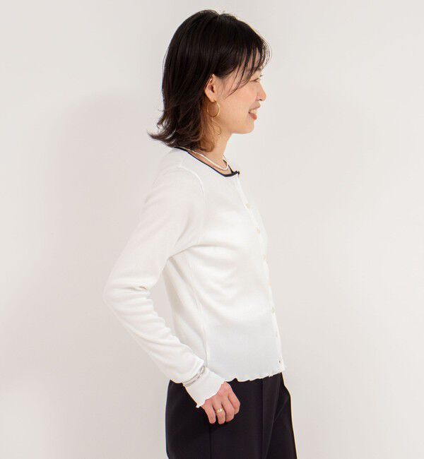 NOLLEY'S「《手洗い可能》テレコカーディガン」|カーディガン|